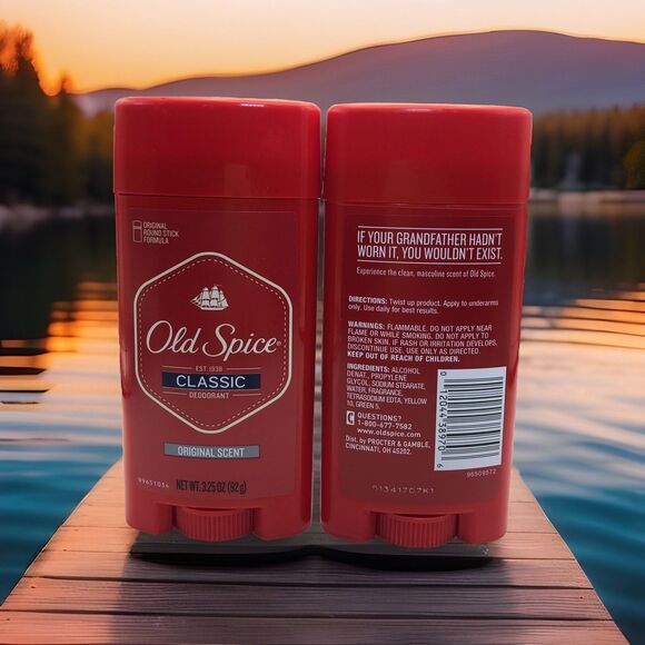 8x Old Spice Classic Deodorant 3.25 oz – Original Scent – New Sealed Lot - Picture 2 of 2